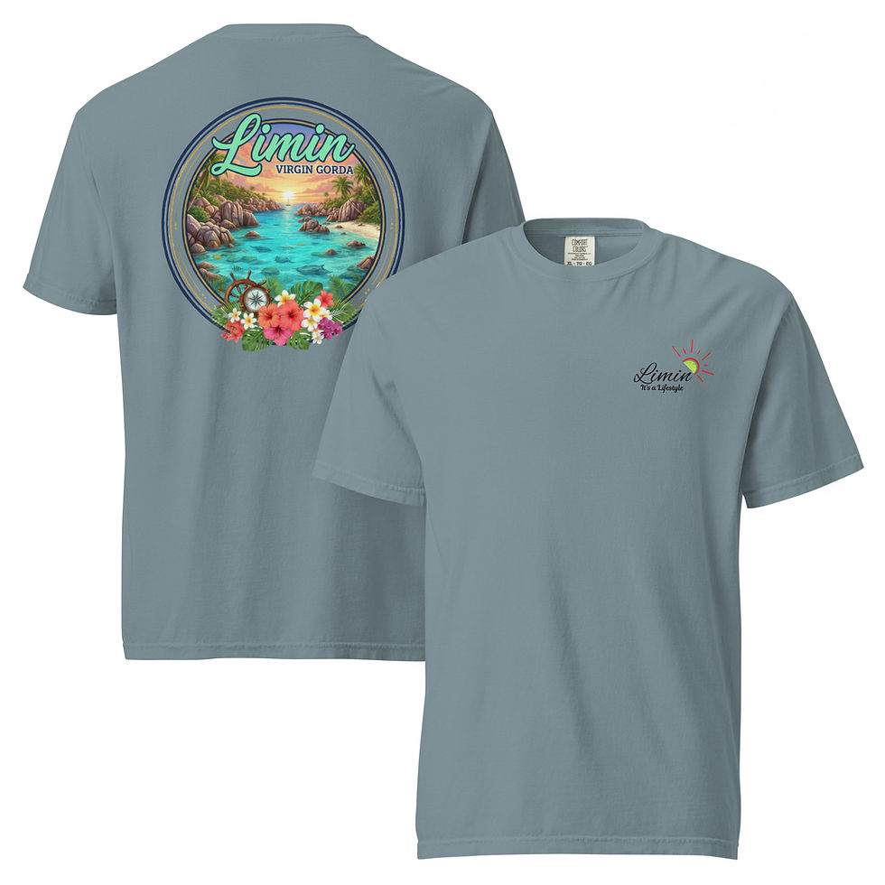 Thumbnail: Limin' in Virgin Gorda, BVI - Comfort Colors T-Shirt