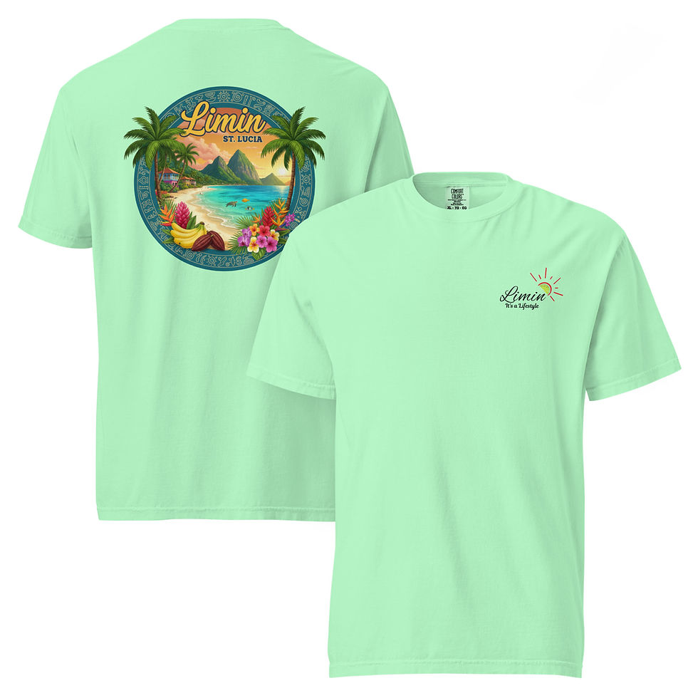 Thumbnail: Limin' in St. Lucia - Comfort Colors T-Shirt