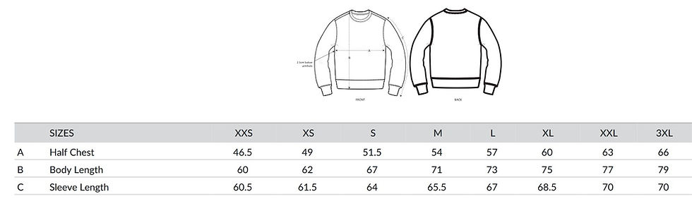 Miniaturbild: Beflocktes Unisex-Sweatshirt (Bio&Fair)