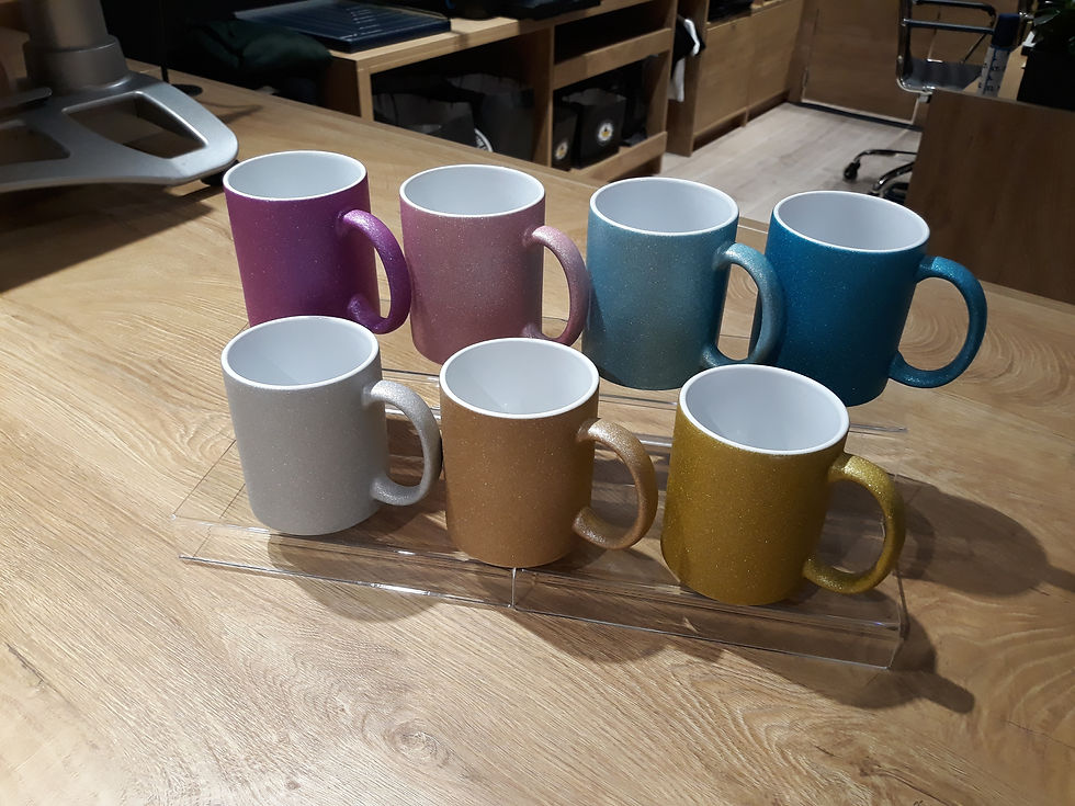 Miniaturbild: Glitzer Tasse inkl. hochwertiger 4C-Sublimation