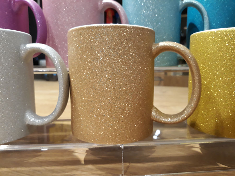 Miniaturbild: Glitzer Tasse inkl. hochwertiger 4C-Sublimation