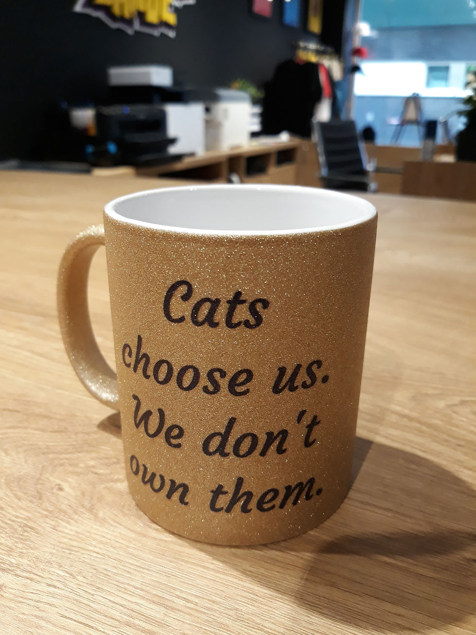 Miniaturbild: Glitzer Tasse inkl. hochwertiger 4C-Sublimation