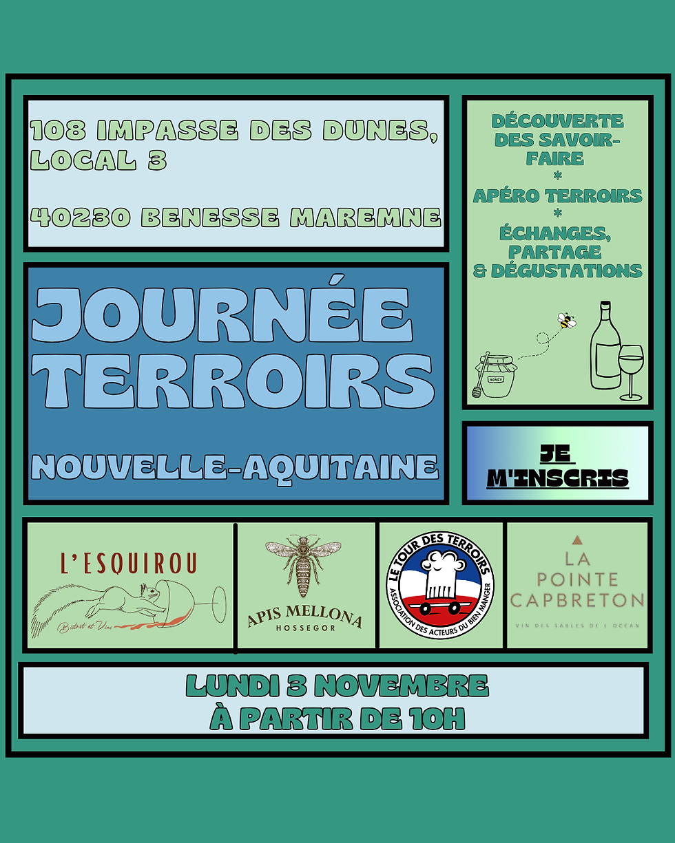 Journée Terroirs - Nouvelle-Aquitaine
