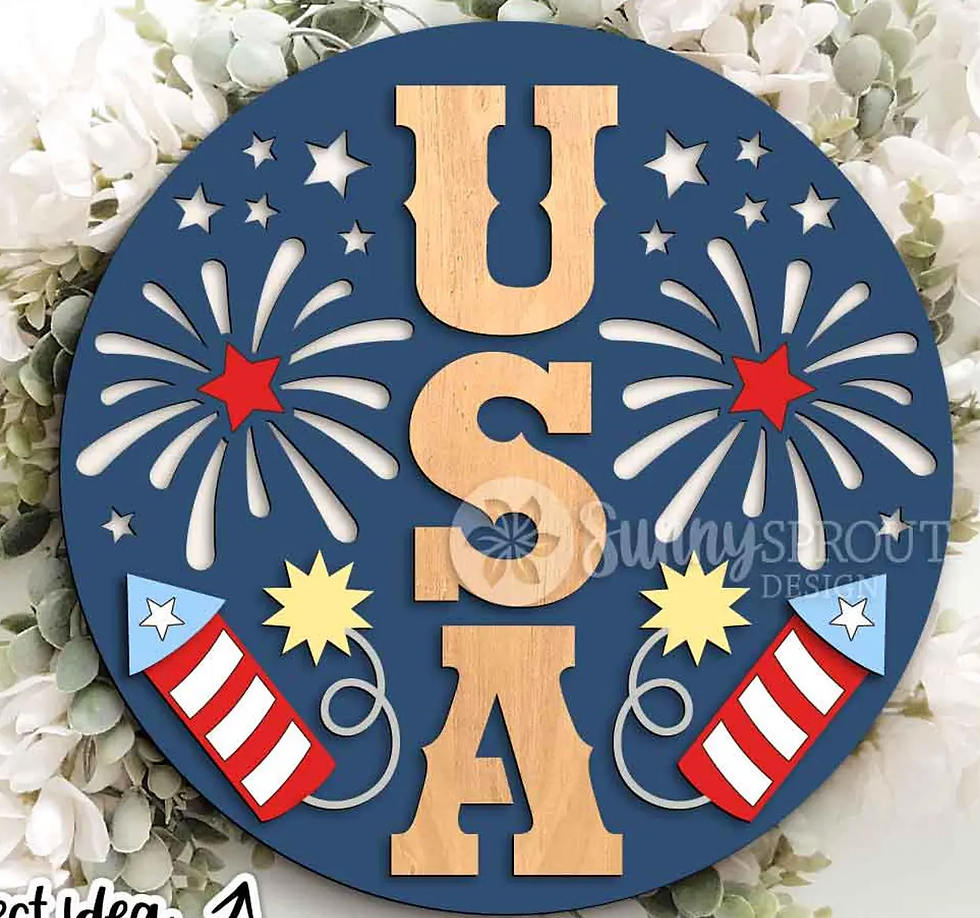 Thumbnail: Cafe + Play- Meridian, Red White & Blue Paint Party:  Sat. June 27th