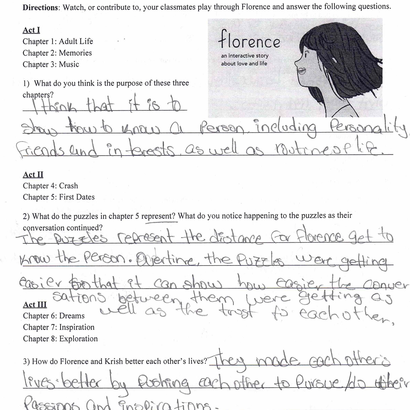 I Taught With Florence