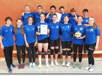1. und 3. Platz für unsere Volleyballmannschaften