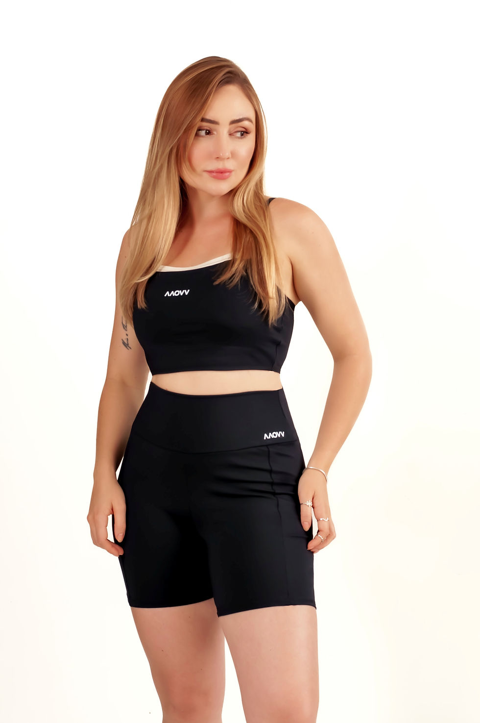 Miniatura: Conjunto Luiza Preto com Bege