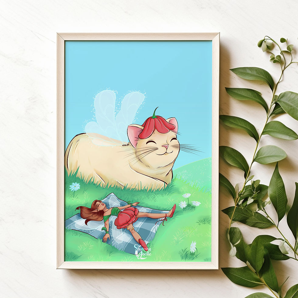 Thumbnail: Leisure Time - Glossy Art Print