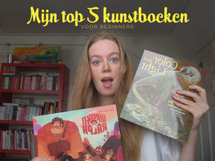 Mijn top 5 kunstboeken voor beginners
