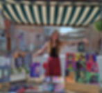 Starring Joelle at the Big Draw Festival in Nijmegen Netherlands