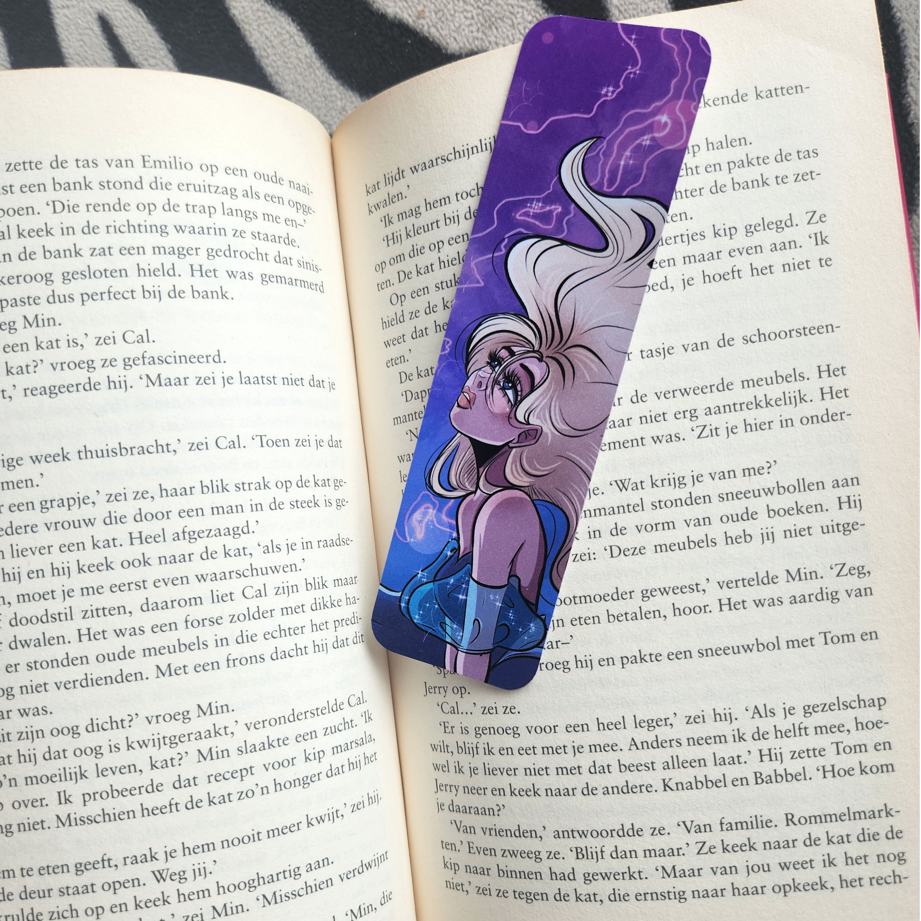 World Collision - Glossy Bookmark