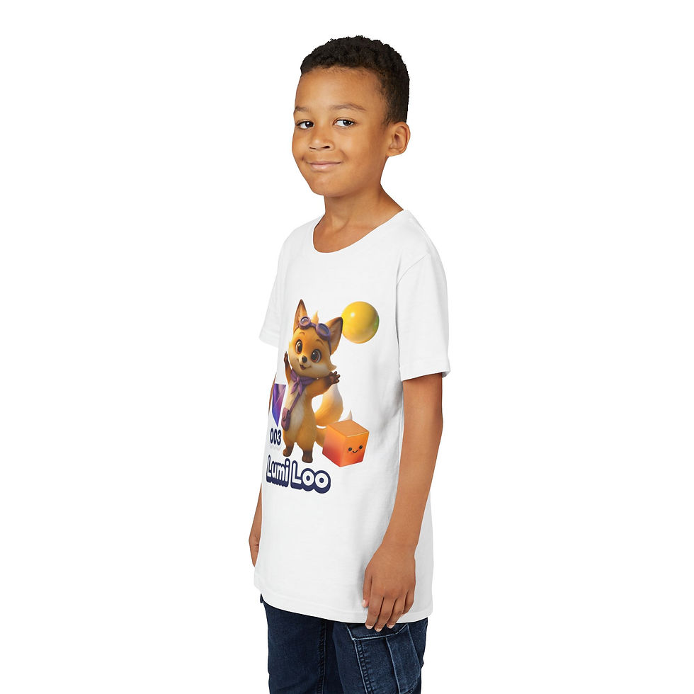 Thumbnail: Lumi Loo · 003 Collection | Cute Fox Goodie | Youth T-Shirt