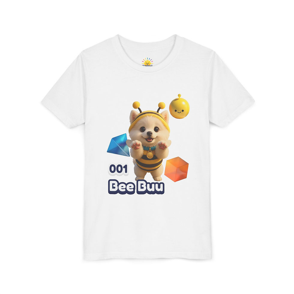 Thumbnail: Bee Buu · 001 Collection | Cute Pomsky Puppy Goodie |  Youth T-Shirt