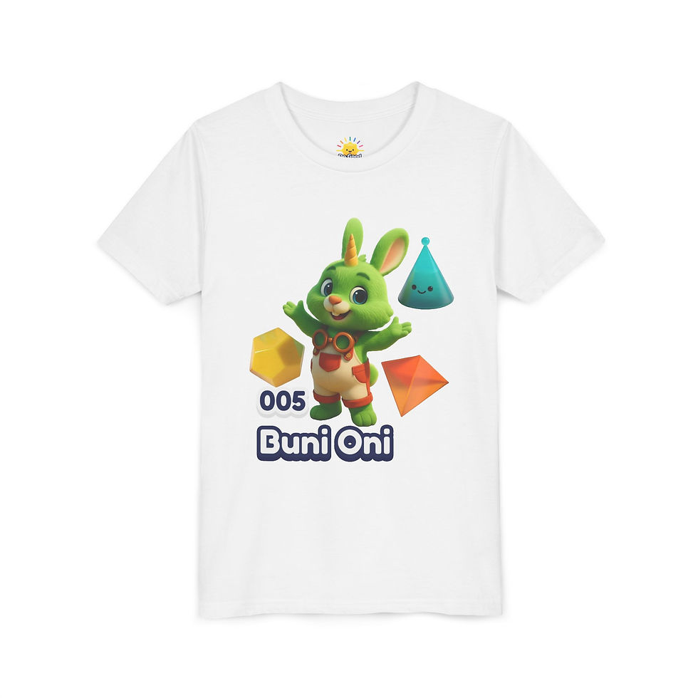 Thumbnail: Buni Oni · 005 Collection | Cute Bunny Goodie | Youth T-Shirt