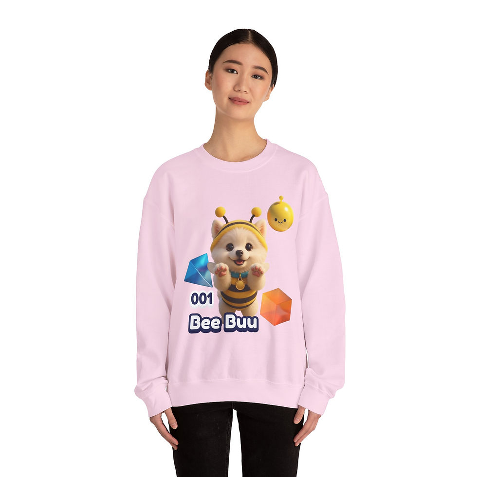 Thumbnail: Bee Buu · 001 Collection | Cute Pomsky Puppy Goodie | Crewneck Sweatshirt