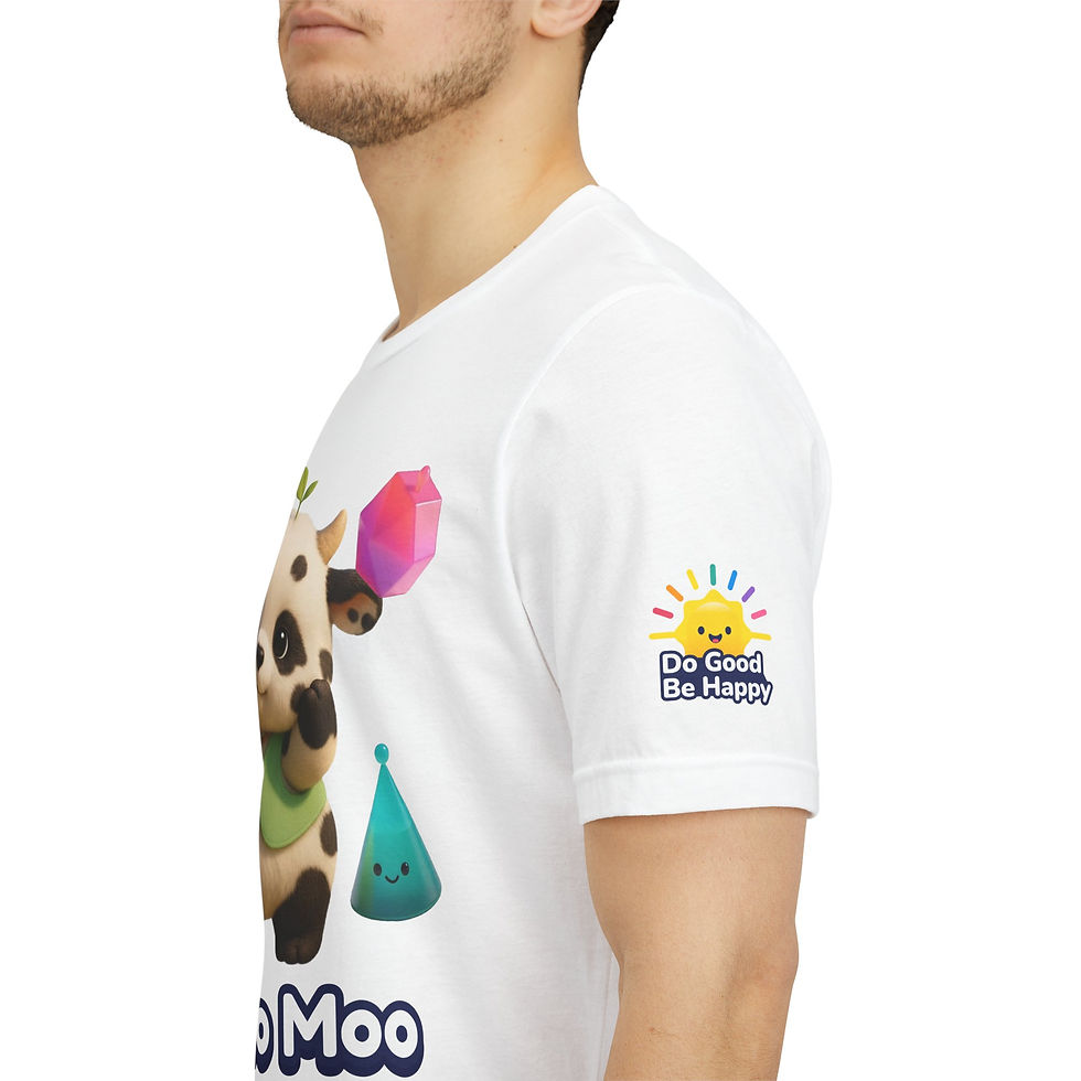 Thumbnail: Momo Moo · 002 Collection | Cute Panda-Cow Goodie | T-Shirt