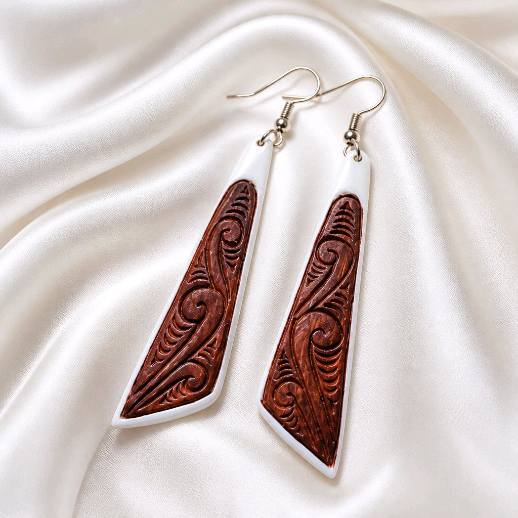 Bone Earrings