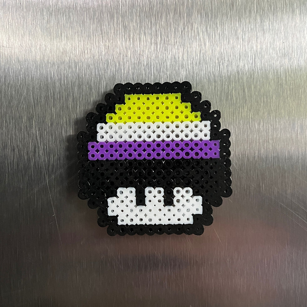 Thumbnail: Pride Mushroom Magnet