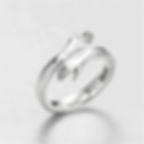 Sterling Silver Hug Rings