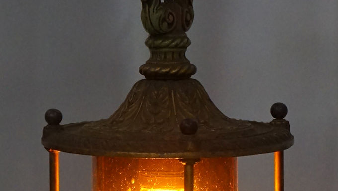 1930s Pendant Ceiling Light Fixture