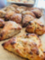 Organic Maple Pecan Sourdough Scones