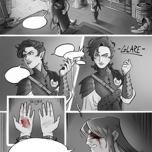 Comic Book Page Concept - Digital