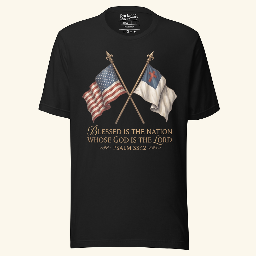Thumbnail: Blessed Is The Nation T-Shirt