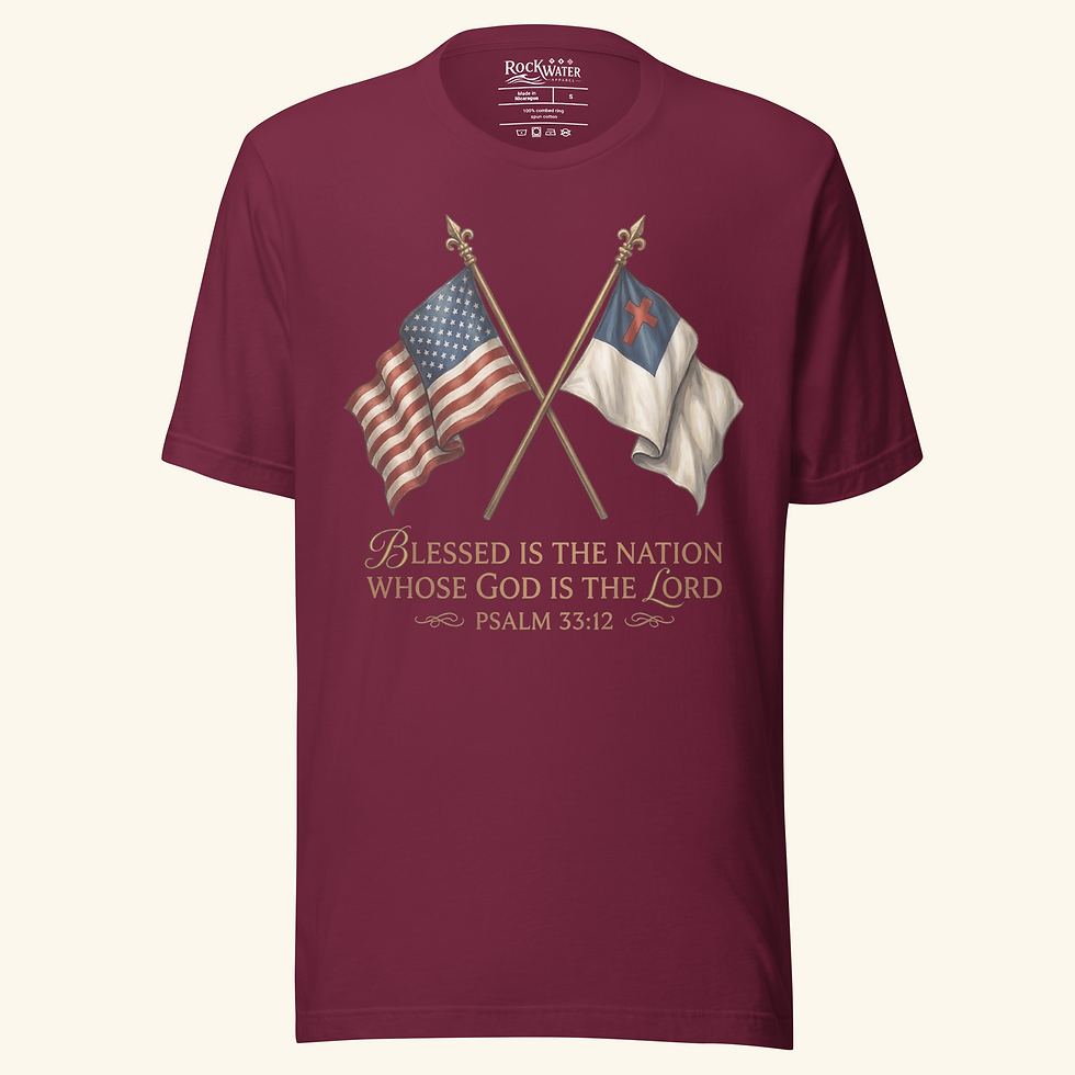 Thumbnail: Blessed Is The Nation T-Shirt