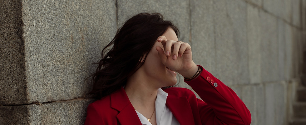 Woman in Red
