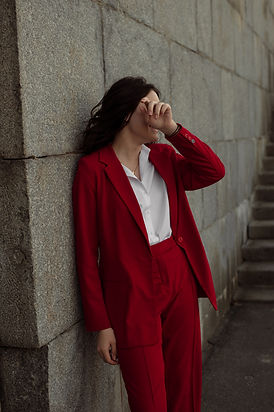 Woman in Red