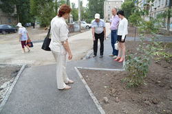 Перепады на пешеходной дорожке Волжская 71 29 августа 2017