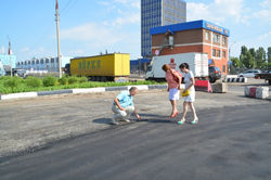 Инспектирование дороги у Саратовской ГЭС