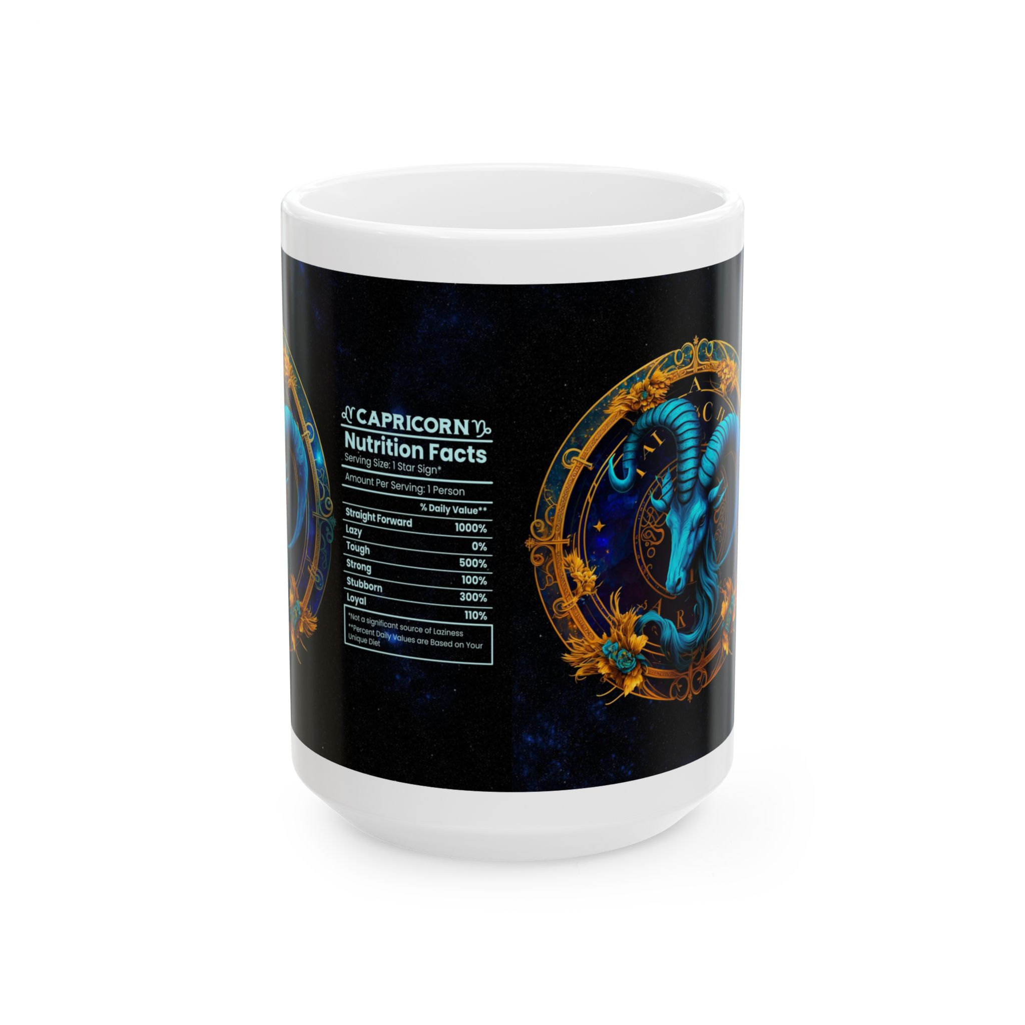 Astrological Capricorn Mug, Zodiac Gifts, Astrology Lover's Drinkware