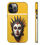 Thumbnail: iPhone case with tribal mask design