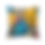 Thumbnail: Vibrant tropical leaf print pillow