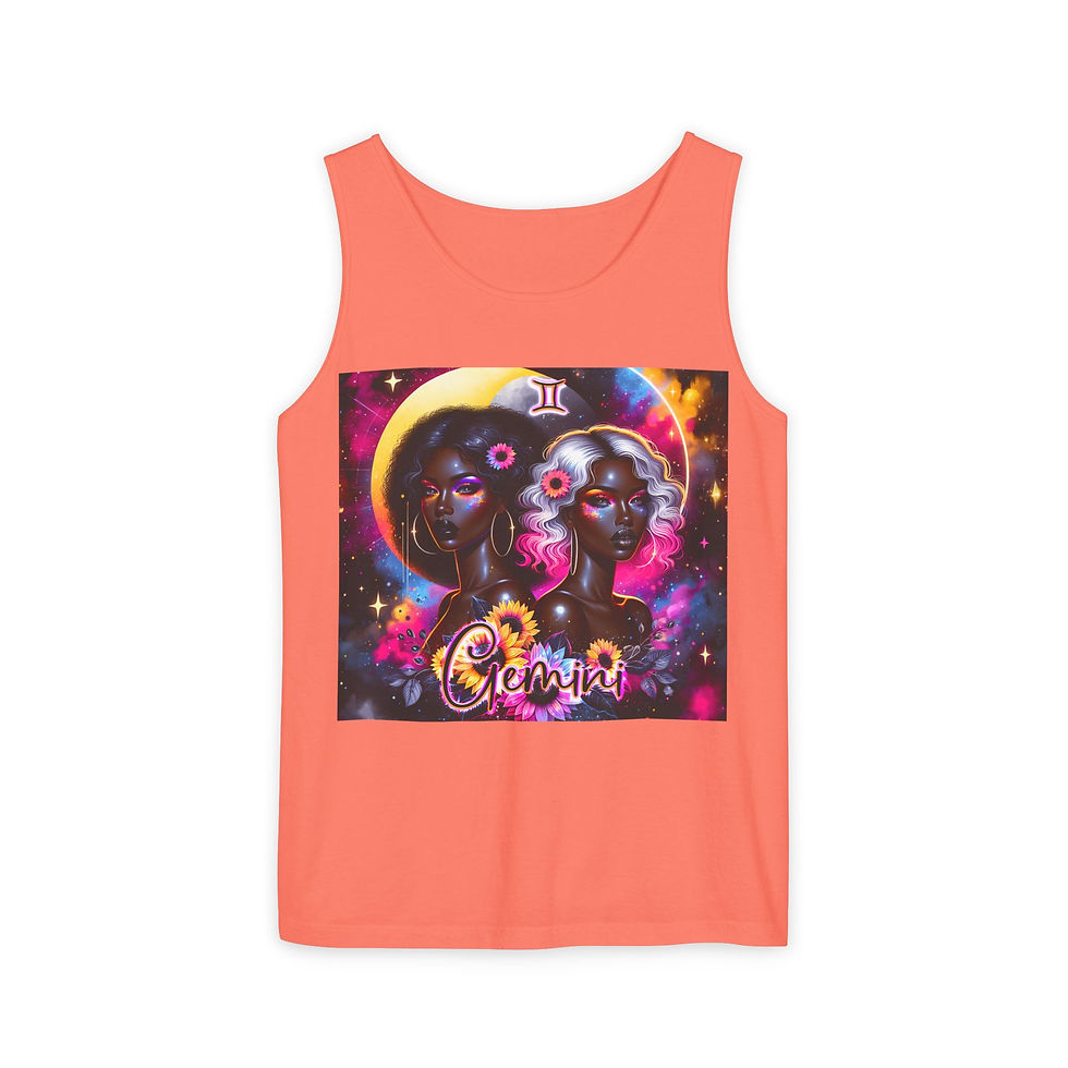 Cosmic Twins tank top