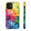 Thumbnail: Rainbow watercolor flowers iPhone case