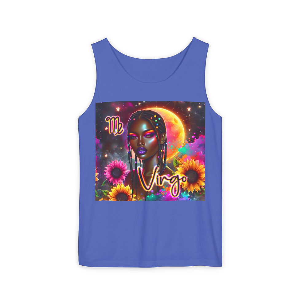 Virgo zodiac tank top