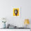 Thumbnail: Framed sun-like mask print