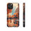 Thumbnail: Autumnal city street scene iPhone case