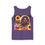 Thumbnail: Purple tank top featuring a vibrant illustration of Cancer