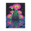 Thumbnail: Pink Flowers on Serene Waters, Floral Wall Art Canvas, Psychedelic Artwork