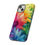 Thumbnail: Rainbow watercolor flower iPhone case