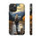 Thumbnail: Woman, dog, autumn mountain phone case