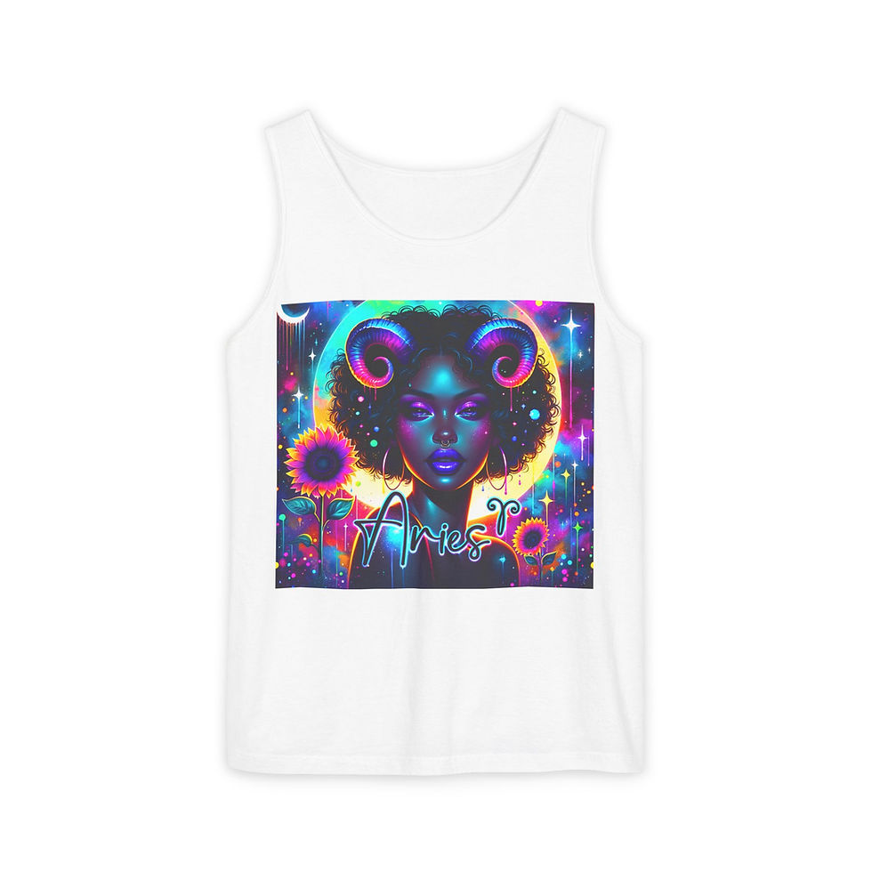 Cosmic Gemini tank top
