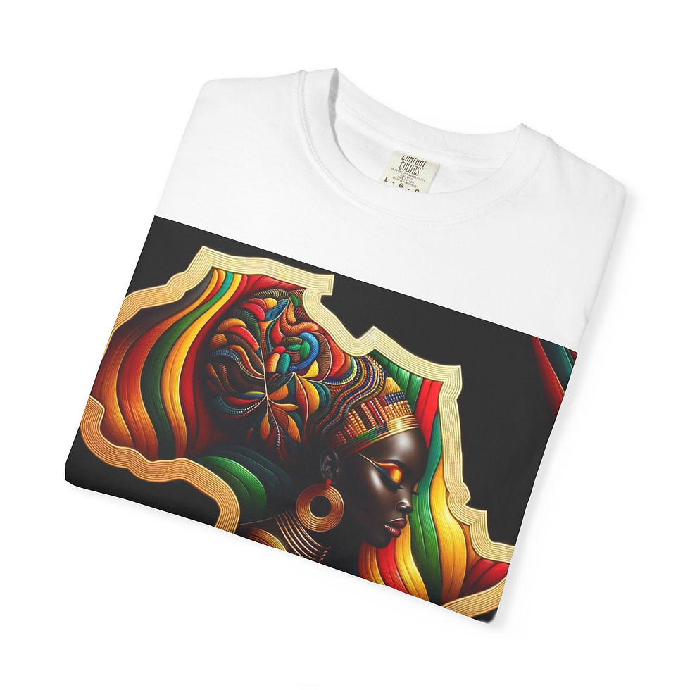 African woman art T-shirt