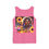 Thumbnail: Pink tank top featuring Cancer zodiac art