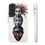 Thumbnail: Vibrant Faces Phone Case, Artistic Phone Cover, Black Art, Colorful Mobile Case