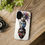 Thumbnail: Vibrant Faces Phone Case, Artistic Phone Cover, Black Art, Colorful Mobile Case