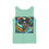 Thumbnail: Pisces tank top, celestial woman design